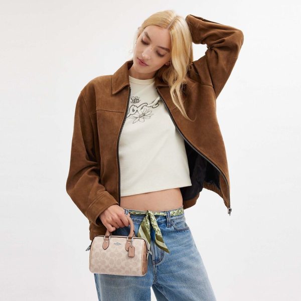 COACH Mini Rowan Crossbody Bag In Signature Colors – TRENDS BY IQZ